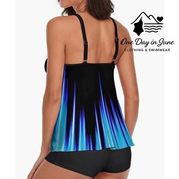 Urchics Boyshort Tankini Swimsuit Size XL - Picture 2 of 5